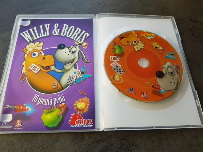 PC peli - Willy & Boris 10 pientä peliä PC / MAC CD