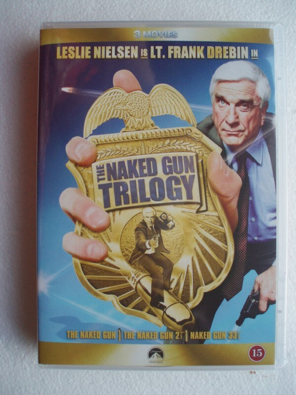 Mies ja alaston ase trilogia DVD