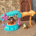 Littlest Pet Shop Tropical Trio Apina #373 & Iguaani #374 - pikkukuva 2