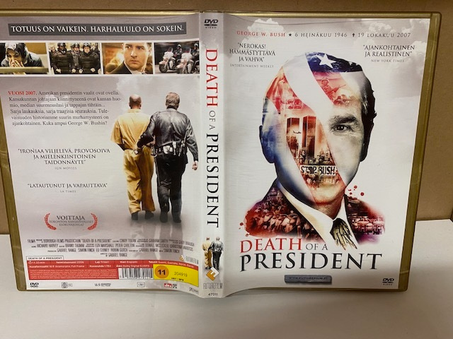 Death of a President DVD