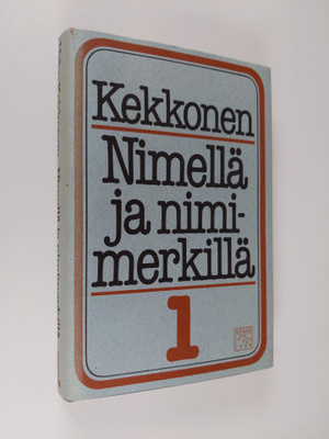 Urho Kekkonen : Nimellä ja nimimerkillä 1