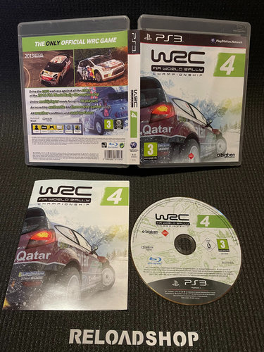 WRC 4 FIA World Rally Championship PS3 - CiB