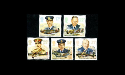 Iso-Britannia 1085-9 ** Kuninkaalliset ilmavoimat (1986)