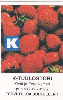 K - Tuulostori, Kirsti ja Eero Nyman    b594