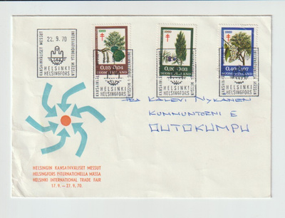 ERIKOISLEIMA , KANSAINVÄLISET MESSUT, Helsinki 22.9.1970