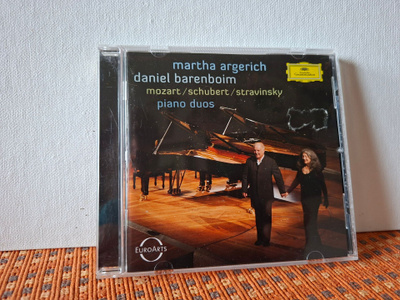 Mozart/Schubert/Stravinsky:Piano Duos-Argerich,Barenboim CD