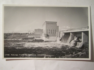 VANHA Postikortti Kemijärvi Lappi 1950-l Alkup.Mallikappale