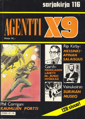 Semic sarjakirja 116 Agentti X9