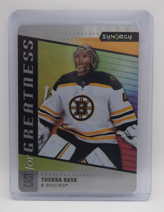 2020-21 Synergy Cast for greatness Tuukka Rask