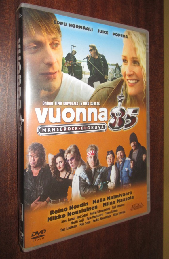 Vuonna 85, Manserock-elokuva dvd