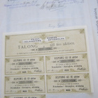 VANHA Osakekirja Privatbanken Helsingfors 1896/1917+Kupongit - pikkukuva 2