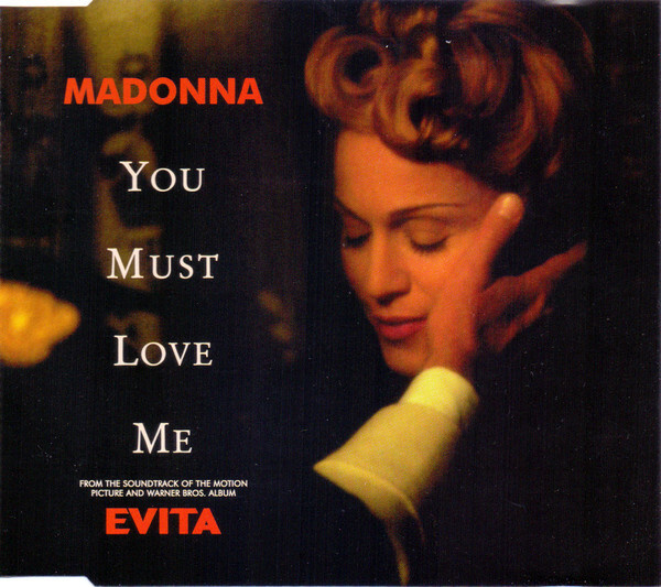 Madonna – You Must Love Me CD single