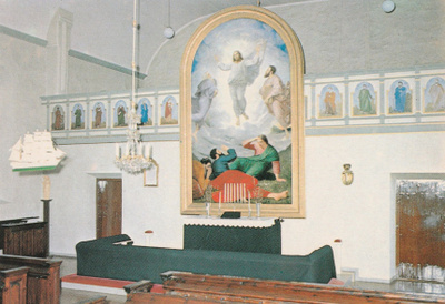 KIRKKOKORTTI - PYHÄMAAN UHRIKIRKKO - SISÄKUVA - 5