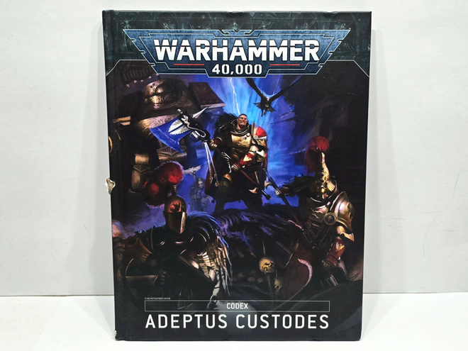 WH40K - Adeptus Custodes Codex (9th Edition, 2021)