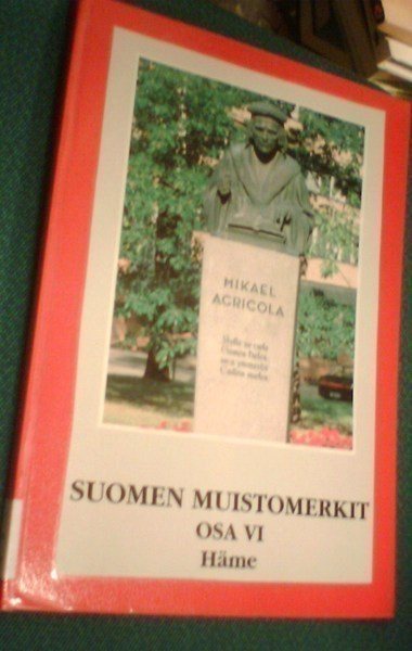 SUOMEN MUISTOMERKIT OSA VI - HÄME (Sis.postikulut)