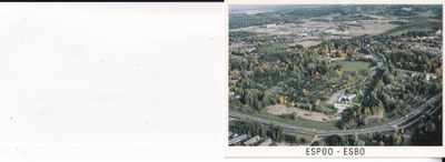 Espoo - Esbo ilmakuvakortti b688