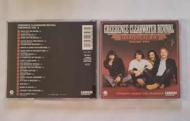 CREEDENCE CLEARWATER REVIVAL: CHRONICLE VOLUME TWO CD