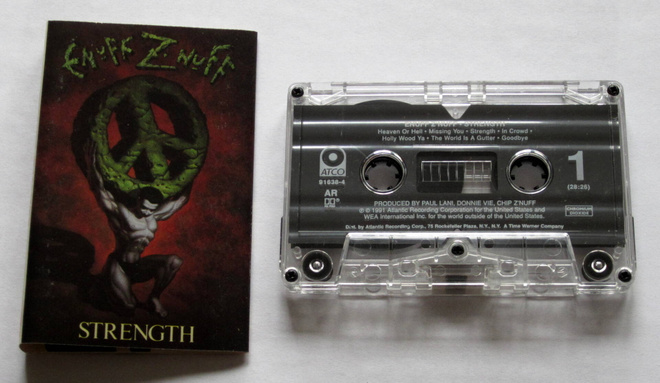 ENUFF Z NUFF Strength 1991 C-KASETTI