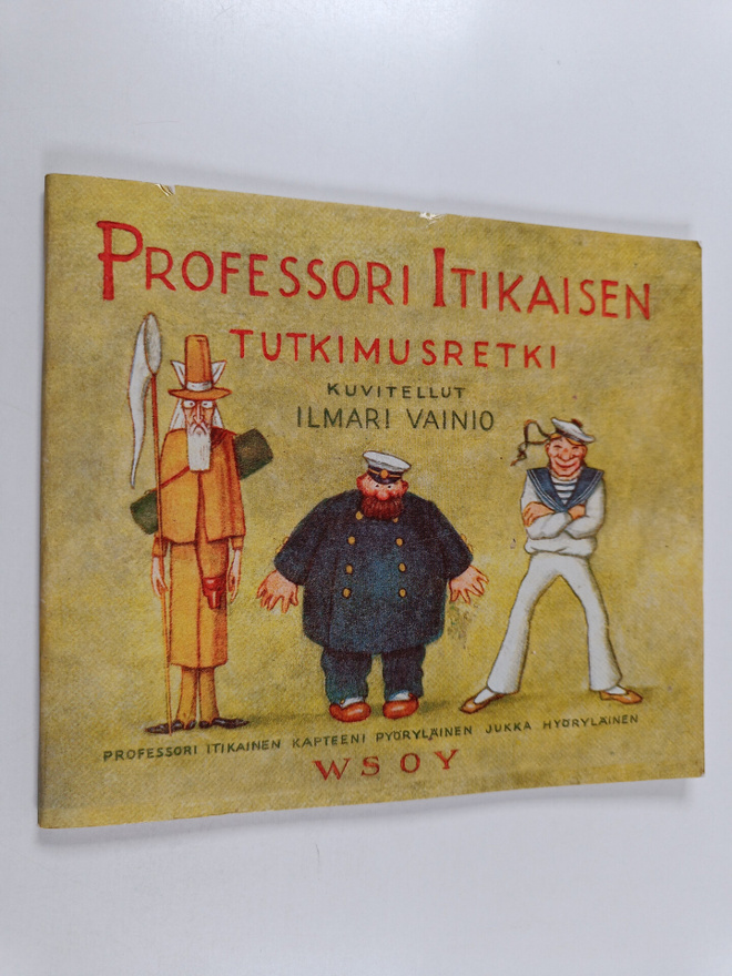 Ilmari Vainio : Professori Itikaisen tutkimusretki