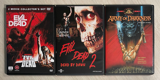 Sam Raimi: EVIL DEAD -kokoelma (4DVD) Bruce Campbell