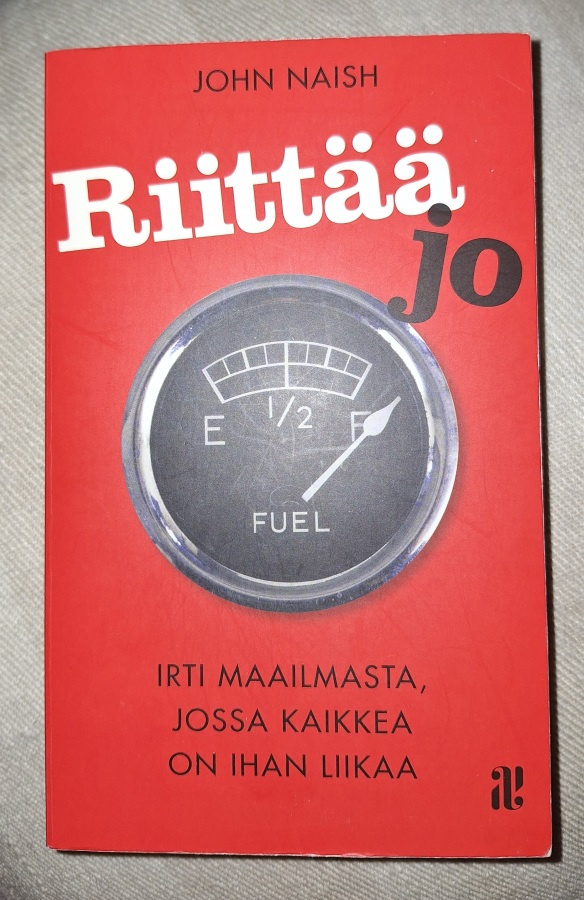 Kirja Riittää jo! John Naish