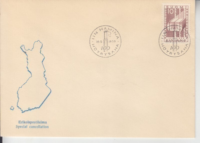 Erikoisleima  14.5-1959 Haminan höyrysaha