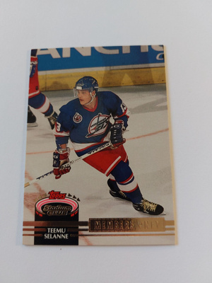 1992 Stadium Club Members Only Teemu Selänne