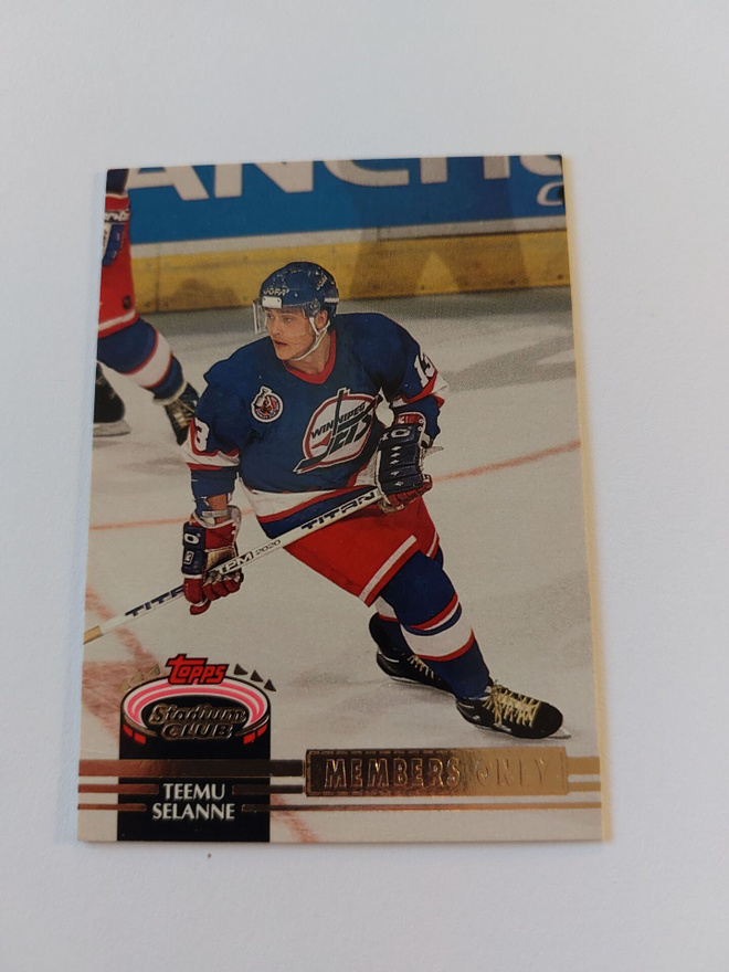1992 Stadium Club Members Only Teemu Selänne