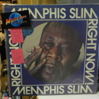 MEMPHIS SLIM - RIGHT NOW! EX-/EX+ 2LP - pikkukuva 1