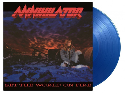 ANNIHILATOR: SET THE WORLD ON FIRE - LP, Blue Vinyl