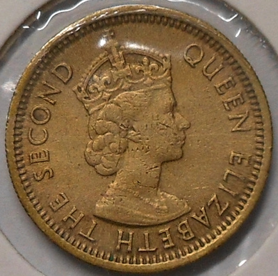 Hong Kong. 5 cents 1965.