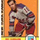 Legenda BILLFAIRBAIRN New York Rangers 1972-73 OPC #87 - pikkukuva 1