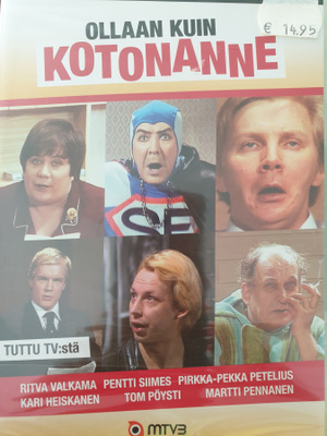 OLLAAN KUIN KOTONANNE DVD UUSI