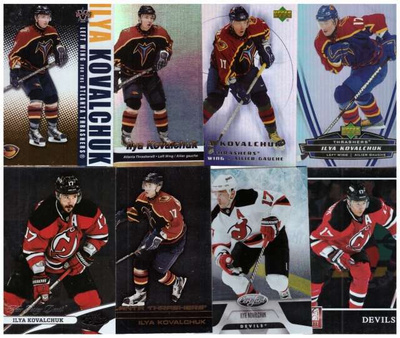 8 x ILYA KOVALCHUK Devils, Thrashers Hienoista Sarj.