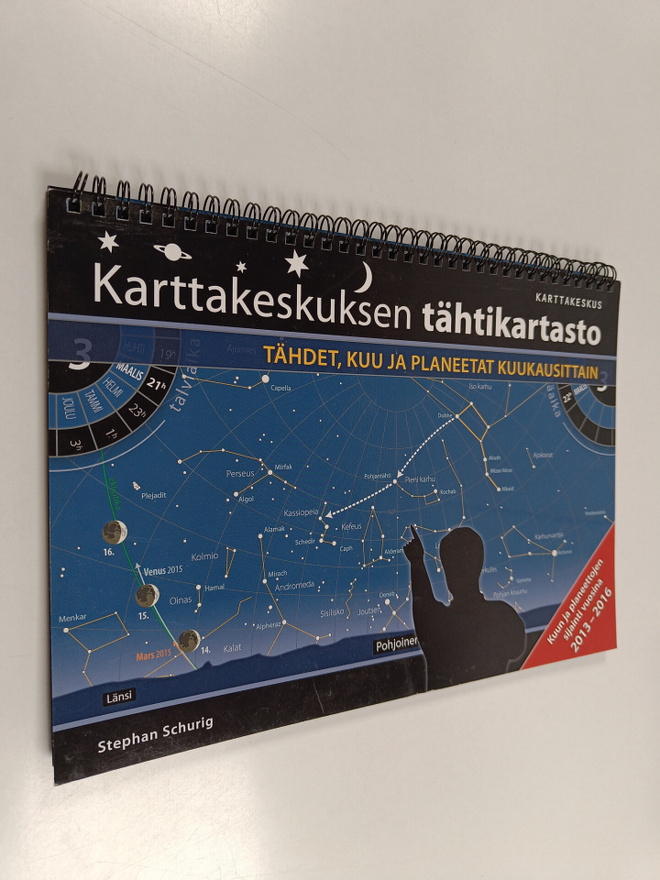 Stephan Schurig : Karttakeskuksen tähtikartasto : tähdet,...