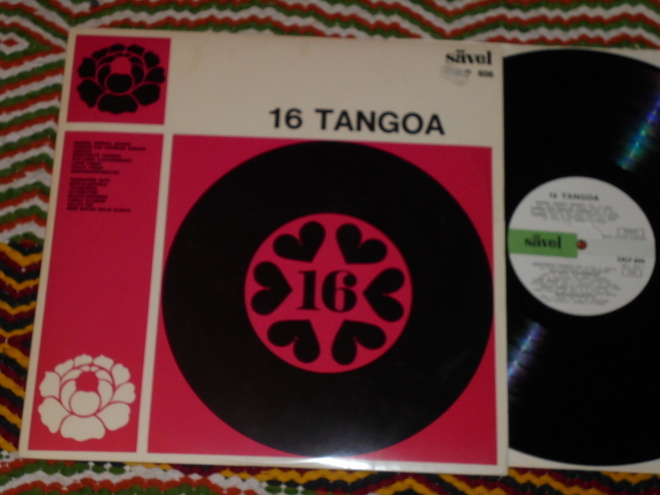 16 TANGOA - LP 1968 iskelmä,tango VG+