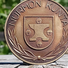 Nurmon Kunta Ronssivärinen merkki. Halkaisija - 49 mm. - pikkukuva 5