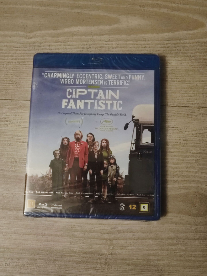 Captain Fantastic UUSI BLU-RAY Viggo Mortensen