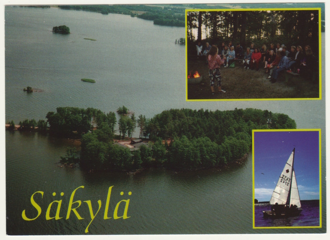 Säkylä Pihlavan leirikeskus ilmakuva