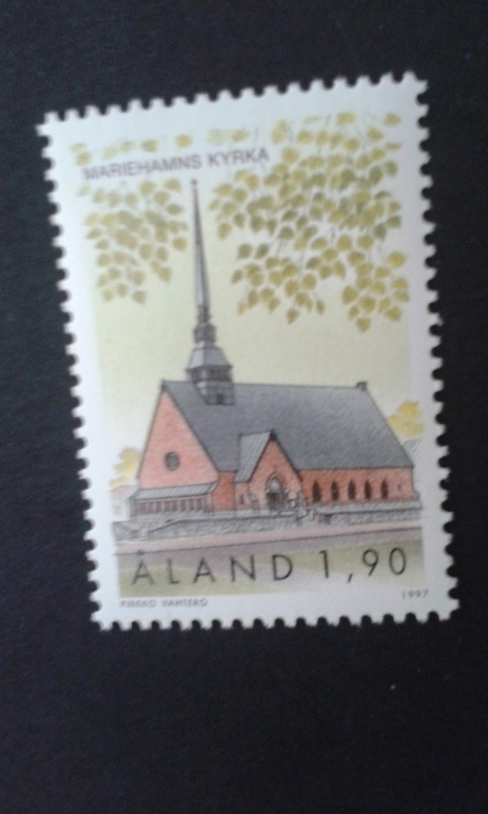 åland 1997 maarianhaminan kirkko**