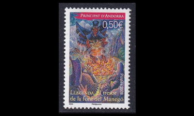 Andorra Fr 673 ** Myytit ja legendat (2008)