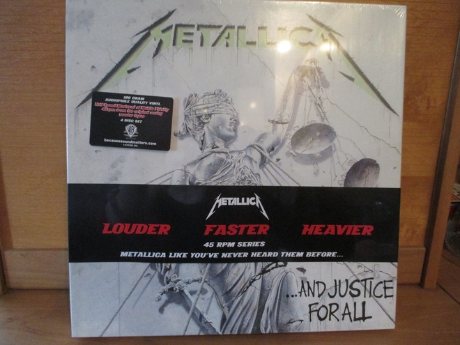METALLICA:AND JUSTICE FOR ALL   4 DISC SET