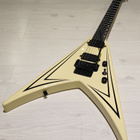 Spira Guitars V-420 FR Antique White Pinstripe - pikkukuva 1