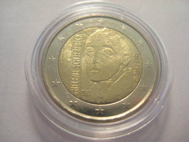 Suomi 2 euro 2012 circ, Helene Schjerfbeck