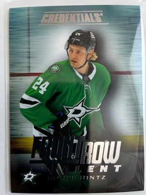 Roope Hintz 25-26 Credentials #FRT-19 Front Row Talent