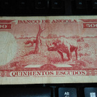 Angola 500 Escudos 1970 P97 sn818 F+ - pikkukuva 2