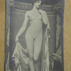vintage pin-up postikortti - 1900-luku alku - pikkukuva 1