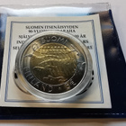 5 € 2007 Suomen Itsenäisyyden 90-vuotis juhlaraha BU - pikkukuva 3