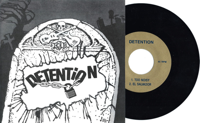DETENTION - Live in New Jersey 7” EP (USA punk)