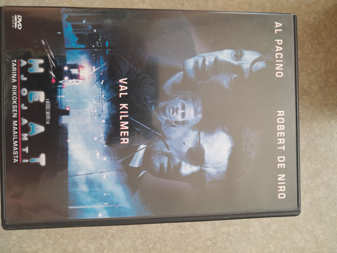 Heat dvd,val kilmer,al pacino